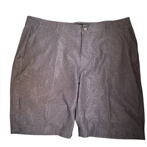 PEBBLE BEACH Men's Gray Flat Front Golf Shorts Size 40 Pockets Outdoors Summer